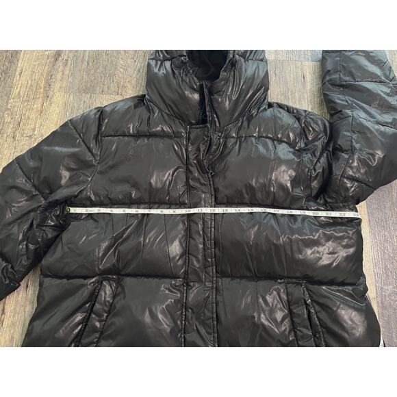 Women's Vince Camuto Street Style Black Puffer Jacket XXL Model-Off-Duty - Picture 6 of 7